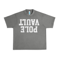 Tornado pole vault t shirt upside down funny pole vault jumper shirt Urban Heavy Tee - InspiraDesign