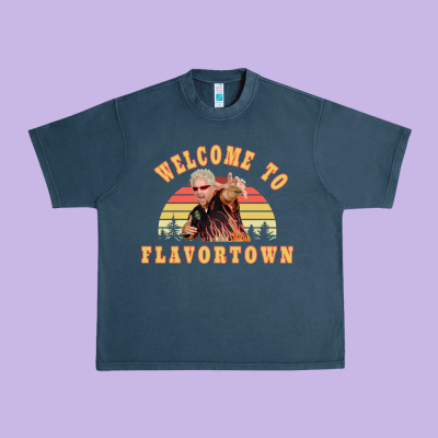 New Guy Fieri Fans Flavortown Urban Heavy Tee Designed By Inspiradesign