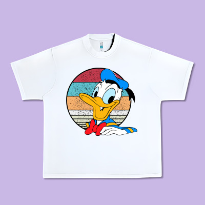 Donald Duck Funny Urban Heavy Tee Designed By Inspiradesign