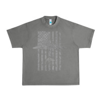 C-47 Skytrain Wwii Transport Airplane Vintage Flag Urban Heavy Tee | Teevron