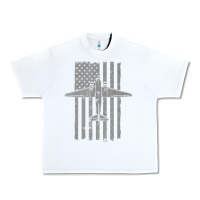 White C-47 Skytrain Wwii Transport Airplane Vintage Flag Urban Heavy Tee - InspiraDesign
