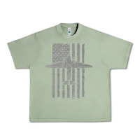 Oil Green C-47 Skytrain Wwii Transport Airplane Vintage Flag Urban Heavy Tee - InspiraDesign