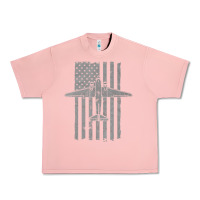 Salmon C-47 Skytrain Wwii Transport Airplane Vintage Flag Urban Heavy Tee - InspiraDesign