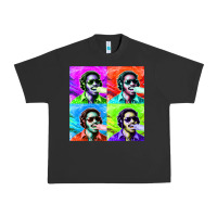 Pigment Black STEVIE WONDER! Urban Heavy Tee - InspiraDesign