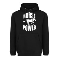 Black Horse Power Heavyweight Hoodie - Bettercallsaul