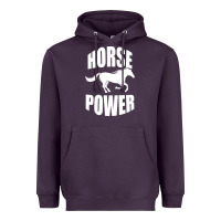 Plum Horse Power Heavyweight Hoodie - Bettercallsaul