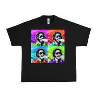 Black STEVIE WONDER! Urban Heavy Tee - InspiraDesign