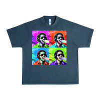 Midnight Navy STEVIE WONDER! Urban Heavy Tee - InspiraDesign