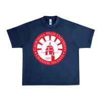 Navy csu channel islands seal Urban Heavy Tee - InspiraDesign