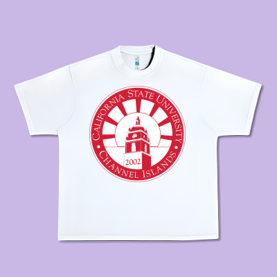 Csu Channel Islands Seal Urban Heavy Tee Designed By Inspiradesign