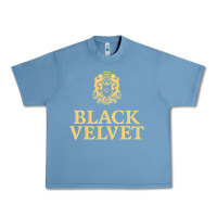 Pebble Blue BLACK VELVET CANADIAN WHISKY Urban Heavy Tee - InspiraDesign