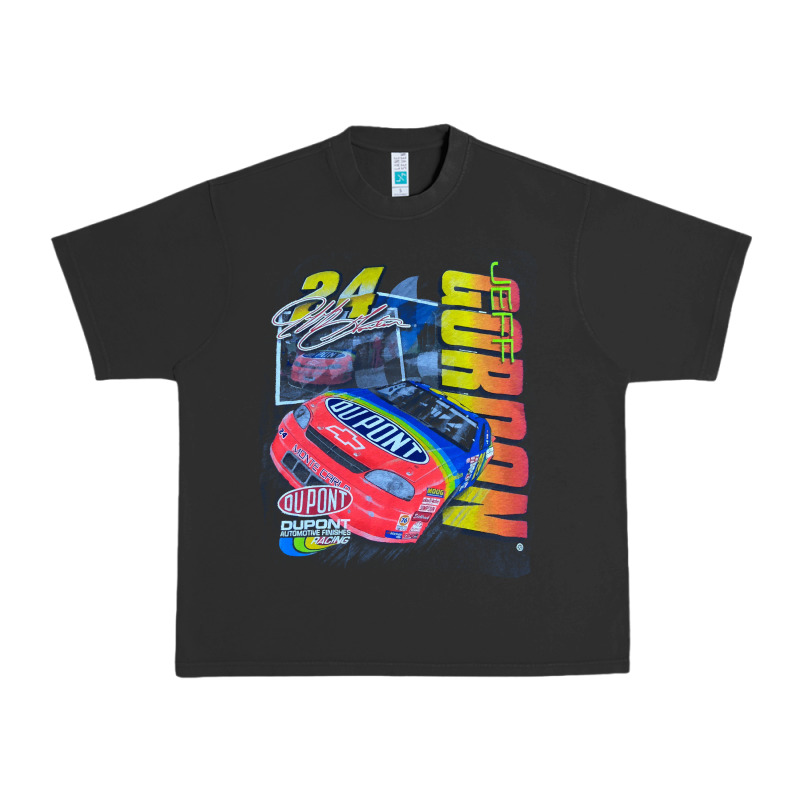 Jeff Gordon Dupont Vintage Racing Urban Heavy Tee by InspiraDesign | Teevron