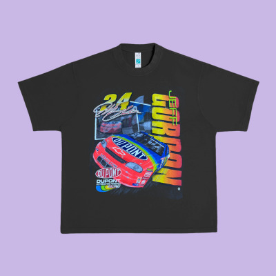 Jeff Gordon Dupont Vintage Racing Urban Heavy Tee Designed By Inspiradesign
