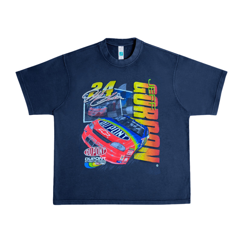 Jeff Gordon Dupont Vintage Racing Urban Heavy Tee by InspiraDesign | Teevron