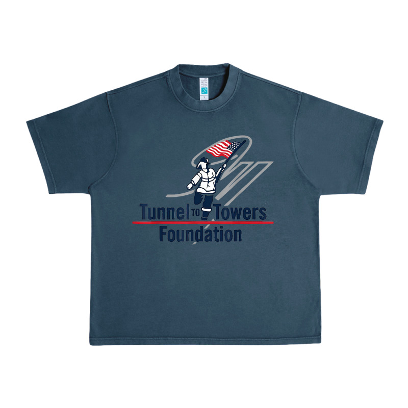 Tunnel To Towers F-oundation American Flag Usa Flag Urban Heavy Tee by InspiraDesign | Teevron