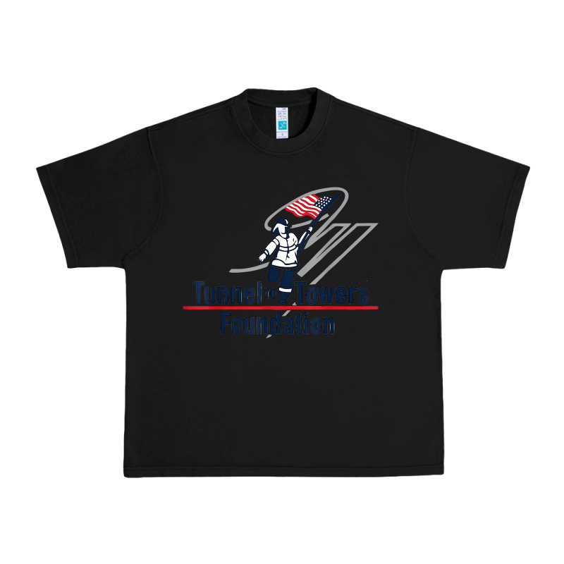Tunnel To Towers F-oundation American Flag Usa Flag Urban Heavy Tee by InspiraDesign | Teevron