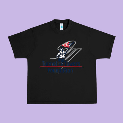 Tunnel To Towers F-oundation American Flag Usa Flag Urban Heavy Tee Designed By Inspiradesign