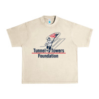 Sandshell Tunnel To Towers F-oundation American Flag USA Flag Urban Heavy Tee - InspiraDesign