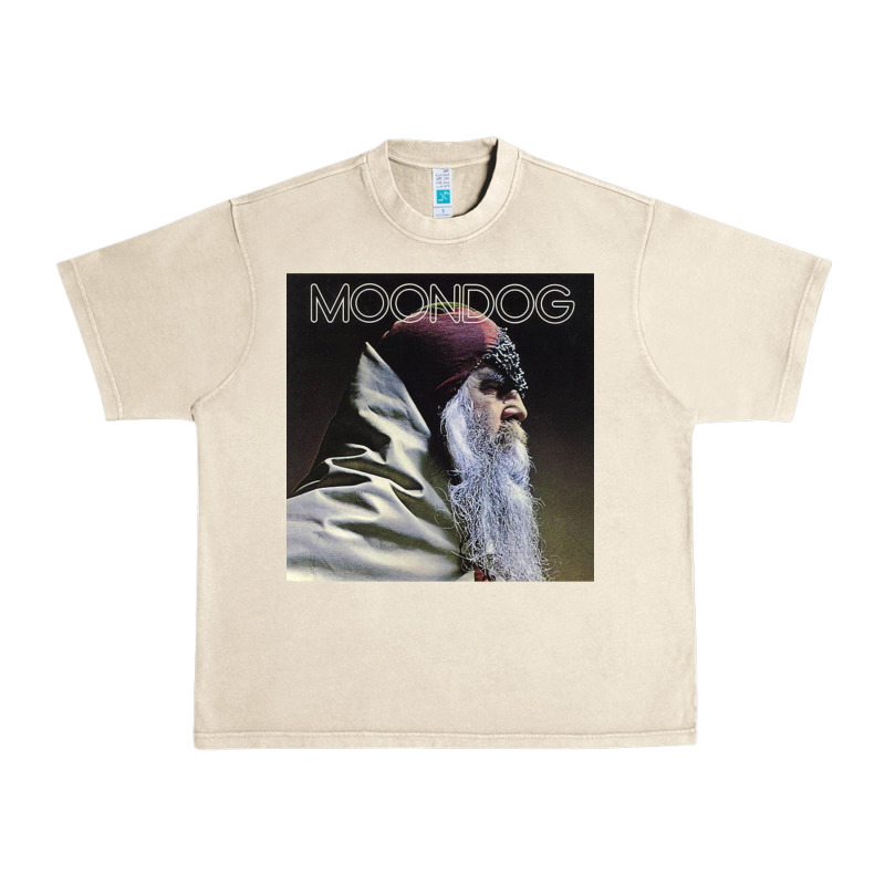 Moondog Musician Poster Essential Urban Heavy Tee by InspiraDesign | Teevron