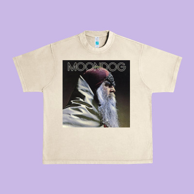 Moondog Musician Poster Essential Urban Heavy Tee Designed By Inspiradesign