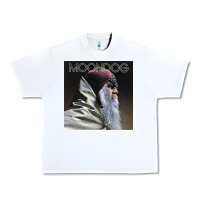 White Moondog Musician Poster Essential Urban Heavy Tee - InspiraDesign