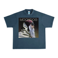 Midnight Navy Moondog Musician Poster Essential Urban Heavy Tee - InspiraDesign