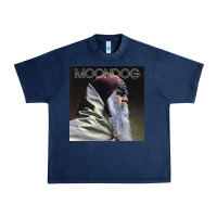 Navy Moondog Musician Poster Essential Urban Heavy Tee - InspiraDesign