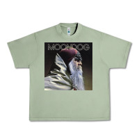Oil Green Moondog Musician Poster Essential Urban Heavy Tee - InspiraDesign
