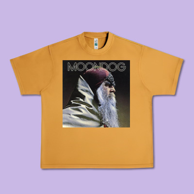 Moondog Musician Poster Essential Urban Heavy Tee Designed By Inspiradesign