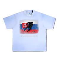 Grape Ice Slovakia Ice Hockey Slovak Flag Urban Heavy Tee - InspiraDesign