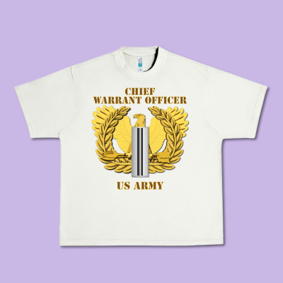 Emblem Warrant Officer Cw5 Urban Heavy Tee Designed By Inspiradesign