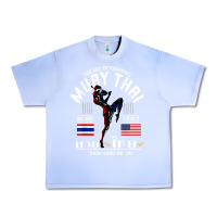 Grape Ice thailand american flag muay thai boxing train hard repeat t shirt Urban Heavy Tee - InspiraDesign