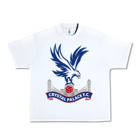 White #crystal 'palace Urban Heavy Tee - InspiraDesign