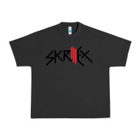 Pigment Black white skrillex Urban Heavy Tee - InspiraDesign