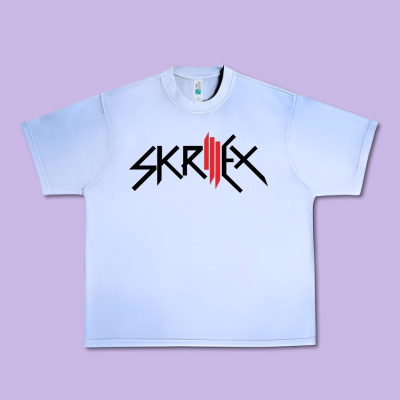 White Skrillex Urban Heavy Tee Designed By Inspiradesign