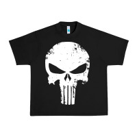 Black the punisher skull Urban Heavy Tee - InspiraDesign
