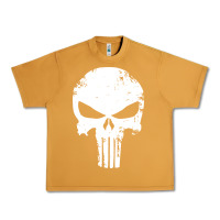 Peanut Butter the punisher skull Urban Heavy Tee - InspiraDesign