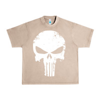 French Oak the punisher skull Urban Heavy Tee - InspiraDesign