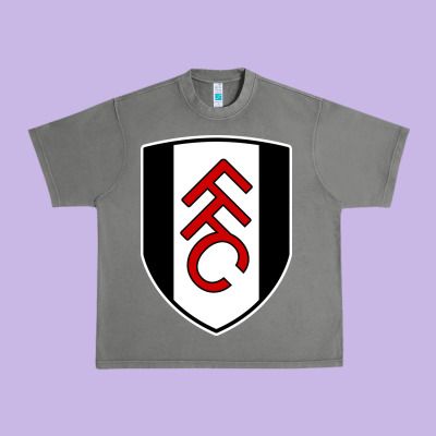 The Fulham Fc Urban Heavy Tee Designed By Inspiradesign