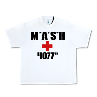 White mash 4077th Urban Heavy Tee - InspiraDesign