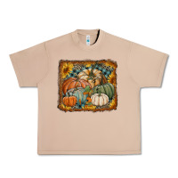 Burro pumpkins with sunflowers Urban Heavy Tee - RanaPortraitStore