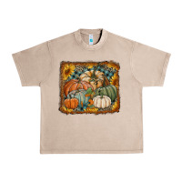 French Oak pumpkins with sunflowers Urban Heavy Tee - RanaPortraitStore