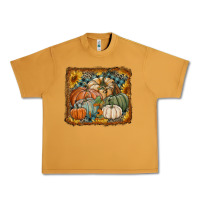Peanut Butter pumpkins with sunflowers Urban Heavy Tee - RanaPortraitStore