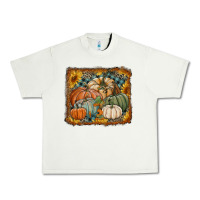 Pistachio pumpkins with sunflowers Urban Heavy Tee - RanaPortraitStore