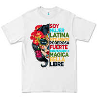 White sugar skull women hispanic heritage month Premium Tee - BundleAndBundleShop