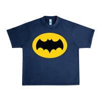 Navy adam west bat Urban Heavy Tee - InspiraDesign