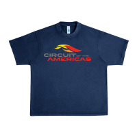 Navy circuit of the americas Urban Heavy Tee - InspiraDesign
