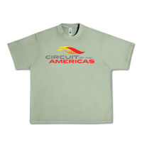 Oil Green circuit of the americas Urban Heavy Tee - InspiraDesign