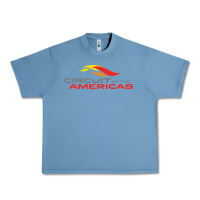 Pebble Blue circuit of the americas Urban Heavy Tee - InspiraDesign