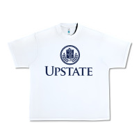 White Upstate Medical, SUNY Urban Heavy Tee - InspiraDesign